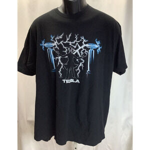 Vintage Ann Arbor T-Shirt Co Nikola Tesla Mad Scientist Shirt 2XL